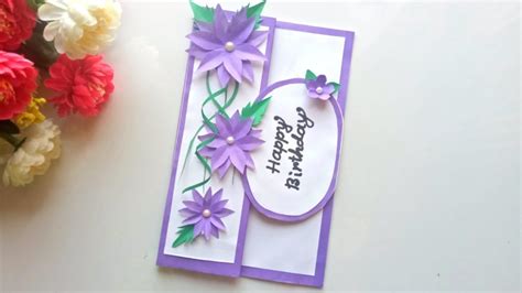These easy diy birthday cards you can make yourself are the perfect way to ring in someone's 19 diy birthday cards to show how much you care. Beautiful Handmade Birthday card idea-DIY Greeting Cards ...