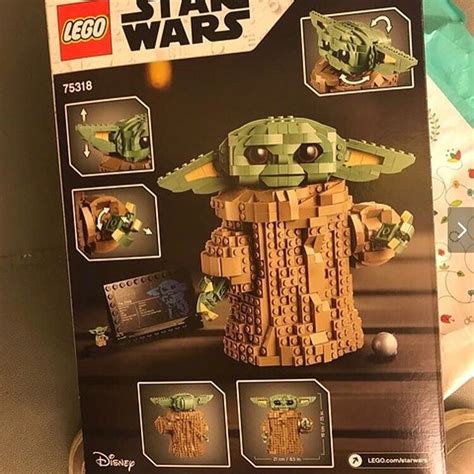 Eerste Fotos Van Lego Star Wars 75318 Mandalorian The Child Baby Yoda