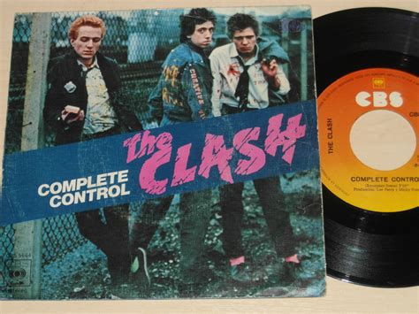 The Clash Orig Spanish Import 7 Complete Control Sex
