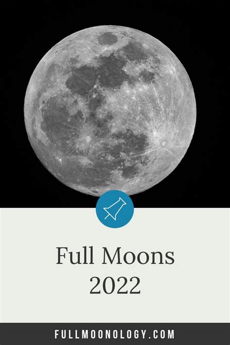 Full Moon Calendar 2022 12 Full Moons Fullmoonology
