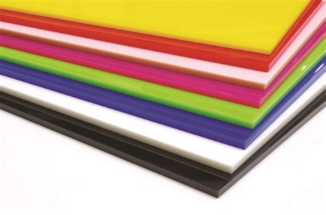 Cast Acrylic 5mm Sheet 1000 X 500mm Assorted Pack Of 8 Assorted