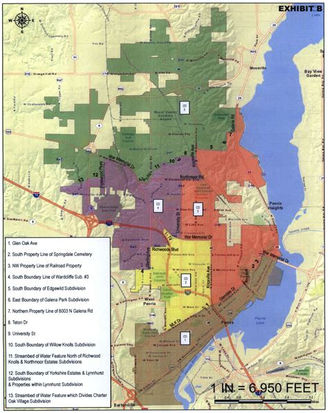 Council Approves New District Map By 6 5 Vote The Peoria Chronicle