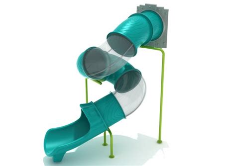 Spiral Tube Slide For Tree House Series
