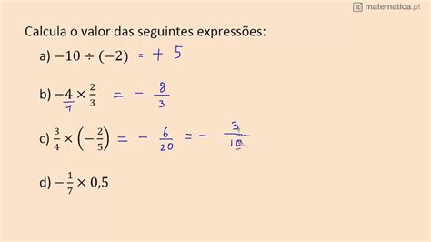 Divisões Com Números Racionais