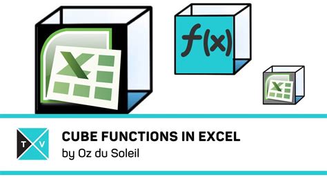Cube Functions In Excel Youtube