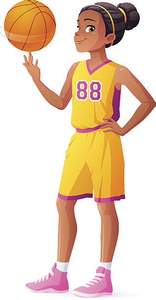 Girls Basketball Illustrations Royalty Free Vector Graphics And Clip Art