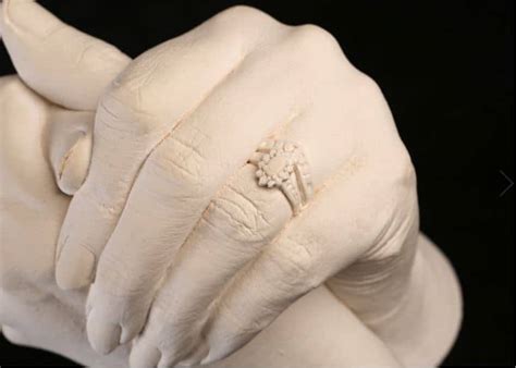 Wedding And Anniversary 3d Hand Casts Ultimate T For Bride And Groom