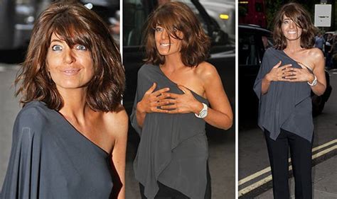 Claudia Winkleman Flashes Nipples In Awkward Wardrobe Malfunction Daily Express Scoopnest
