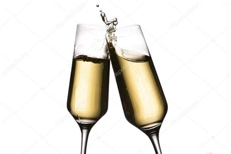 Cheers With Champagne Glasses — Stock Photo 22292839