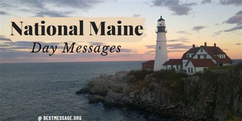 National Maine Day Messages Maine Quotes And Captions