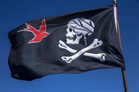 Jack Sparrow Pirate Skull Flag Photograph By Garry Gay