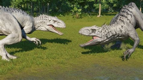 Jurassic World Evolution Indominus Rex Vs The Sauropods Youtube AA