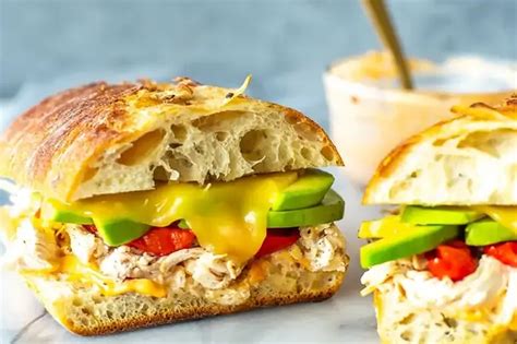 Quick And Easy Chipotle Chicken Avocado Melt Eat Freshs