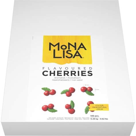 Mona Lisa Cherries Flavoured 140 34720 Mona Lisa Chocolade