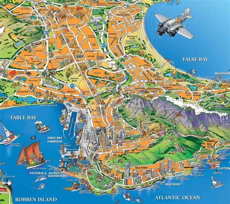 Visit map studio for comprehensive street maps of cape town. Cape Town Map: A Closer Look At The Famous and Beautiful City