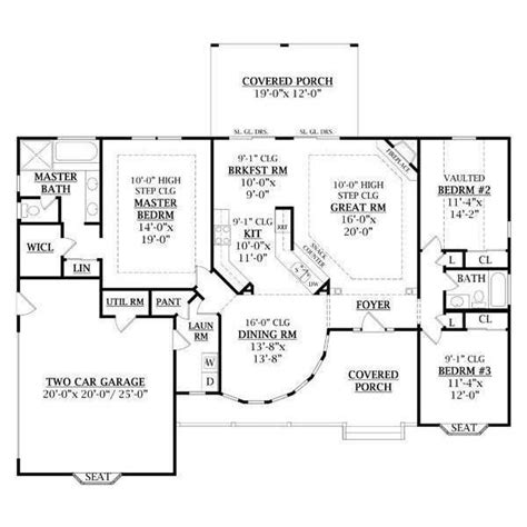 The House Designers Thd 7909 Builder Ready Blueprints To Build A