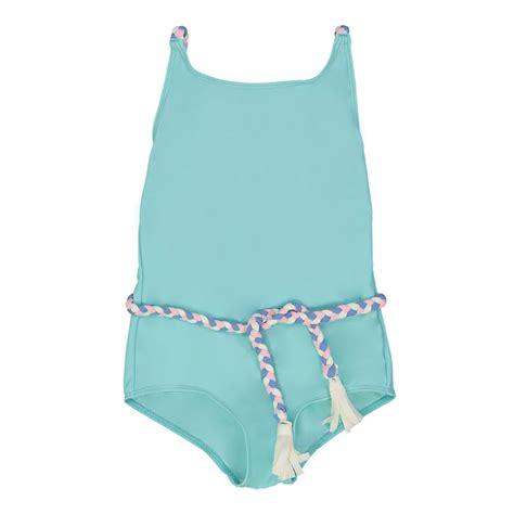 Girls Canopea Isee Aqua One Piece Swimsuit Pluunge