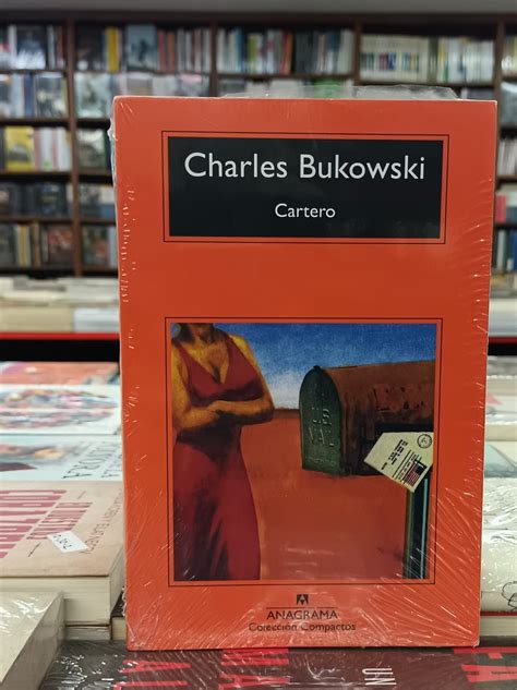 Cartero Charles Bukowski Libreria Acuario