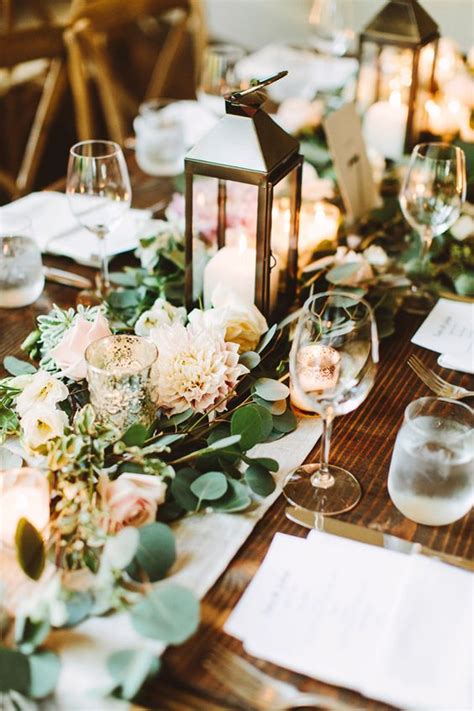 18 Rustic Greenery Wedding Table Decorations You Will Love Chicwedd