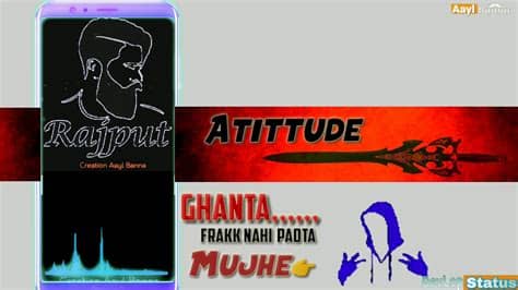 Fakir hu sirf tumhare dil ka, baki duniya ka to sikandar hi hu…!! New Rajput Attitude Whatsapp Status Attitude Banna - YouTube