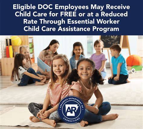 Ar Doc Employees Eligible For Free Or Reduced Child Care Arkansas