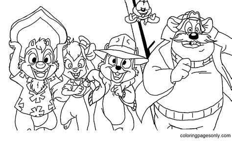 26 Best Ideas For Coloring Chip And Dale Rescue Rangers Coloring Pages
