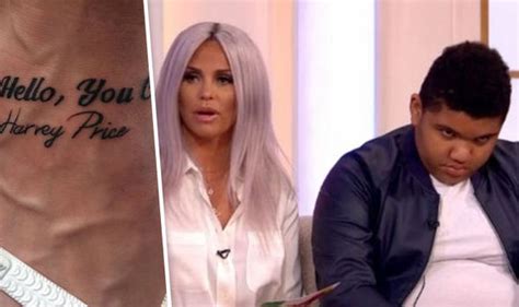 Harvey Prices Loose Women C Bomb Inspires Brothers To Get Tattoo