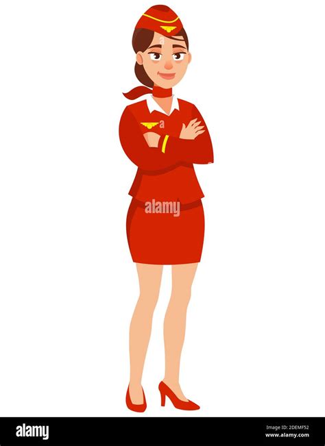 Cartoon Girl Crossed Arms Hi Res Stock Photography And Images Alamy