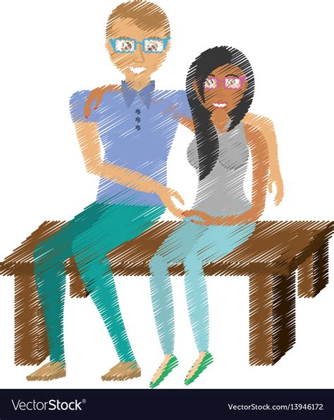 Share 77 Couple Sitting Together Drawing Vn