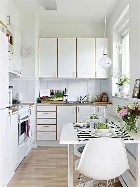 40 Marvelous Small Apartment Kitchen Remodel Ideas Small Apartment