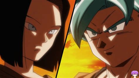 Android 17 Vs Super Saiyan Blue Goku Dragon Ball Super Episode 86