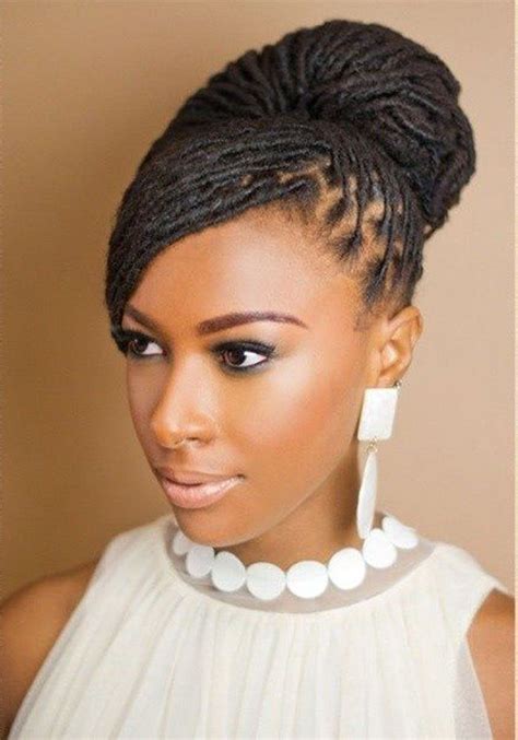 12 Gorgeous Loc Hairstyles For Spring Braided Hairstyles Updo Saç