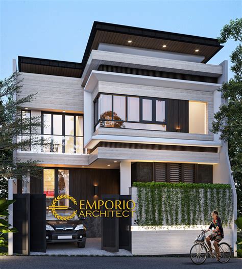 Mr Laode Modern House 3 Floors Design Type A Balikpapan Kalimantan