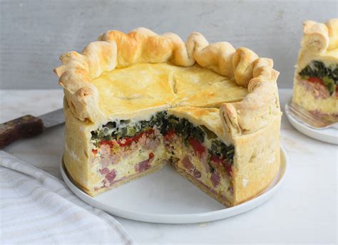 Italian Easter Pie Is Packed To The Brim With Meats And Cheeses