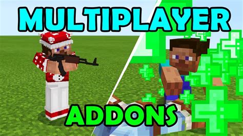 Mcpe The Best Multiplayer Addons Youtube