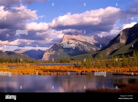 Mount Rundle And Vermilion Lakes Vermillion Lakes Banff National Park