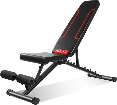 Magic Fit 7 Levels Foldable Weight Bench Exercise Training Bench
