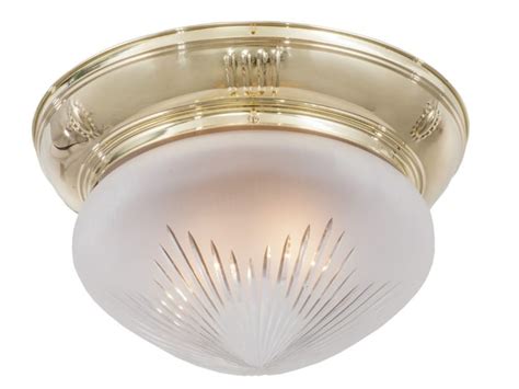 Brass Ceiling Light Pannon 252 Pannon Collection By Patinas Lighting