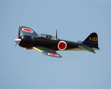 Mitsubishi A6m Zero Wwii Fighter Planes Vintage Aircraft Wwii Airplane