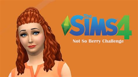 Getting To Know The Neighbors The Sims 4 Not So Berry Challenge Orange Part 1 Youtube