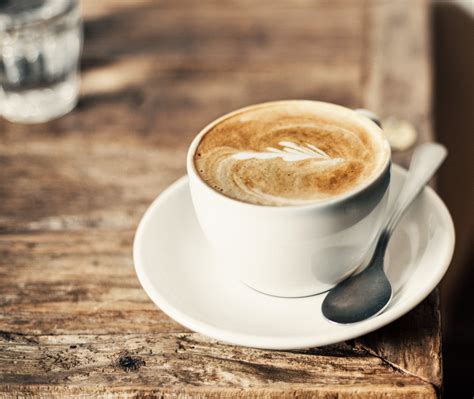 Gambar Kafe Latte Cappuccino Minum Sarapan Espreso Cangkir Kopi