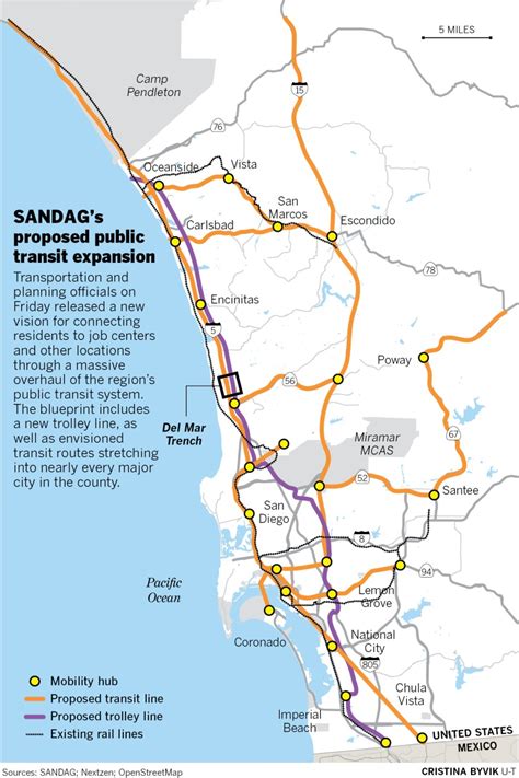 San Diego Proposes Massive Transit Expansion In Lieu Of Highway