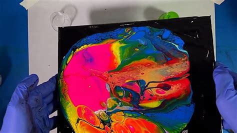 Easy Dirty Pour Technique De107 Acrylic Pouring Painting Youtube