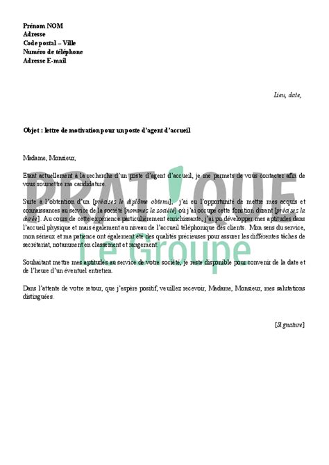Exemple Lettre De Motivation Agent D'entretien Hospitalier Sans Experience