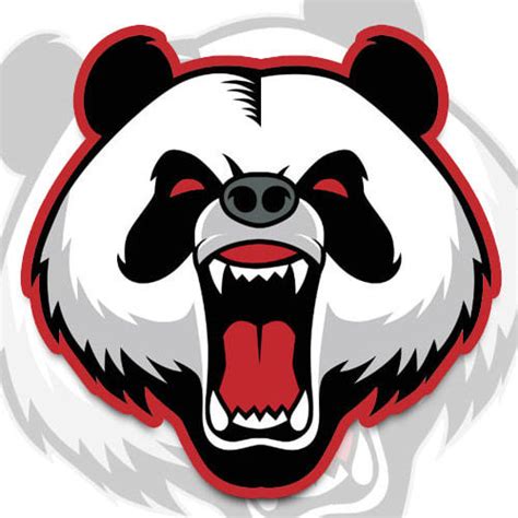Simple Angry Panda Mascot Logo By Pp90m1 On Deviantart