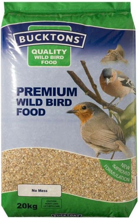 Bucktons Premium Wild Bird Seed Mix 20 Kg Uk Pet Supplies