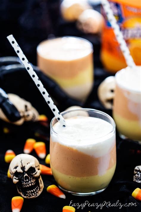 Candy Corn Shake Easy Peasy Meals