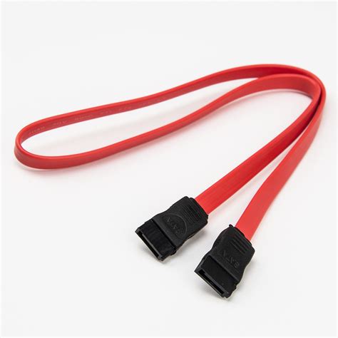 Rocstor Premium 18in Sata Serial Ata Cable 18in Red