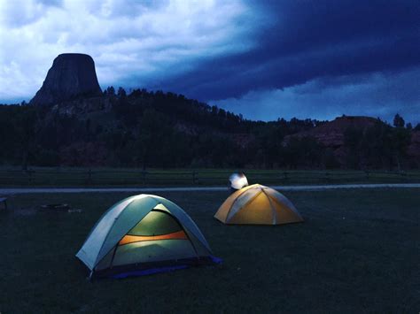 Devils Tower Camp Camping