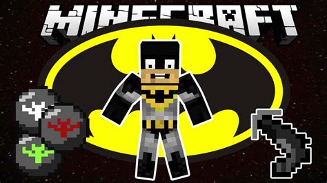 Бэтмен в Minecraft Batman Mod Обзор модов Minecraft 70 Youtube